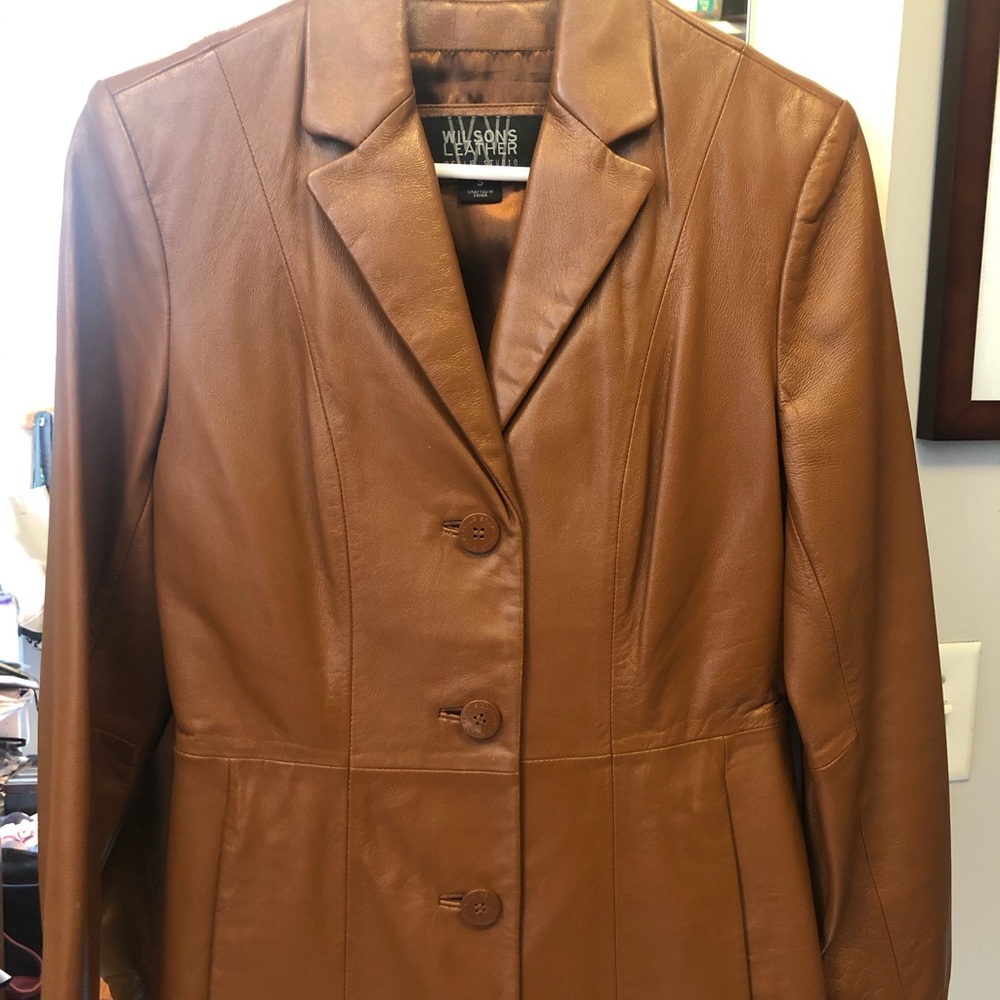 Wilson Leathers coat, Pelle Studio size small